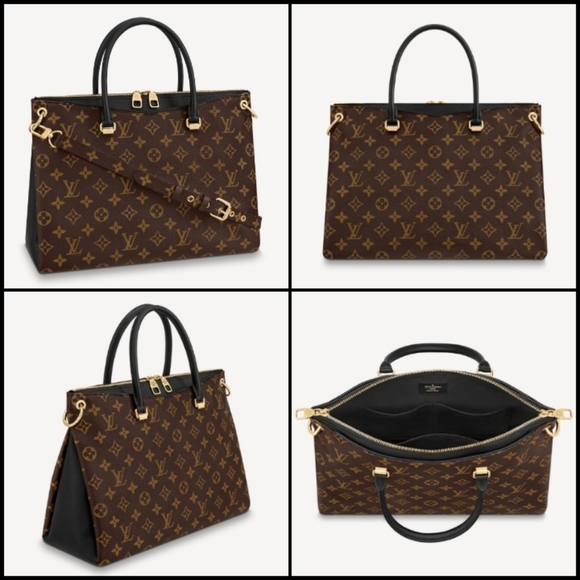 TRADED ❤️ Louis Vuitton Pallas MM Noir Calfskin - Picture 16 of 16